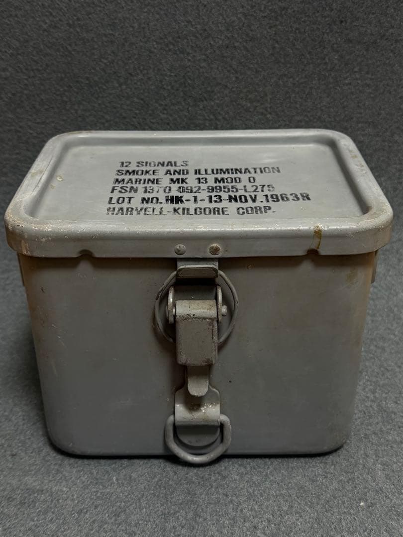 米軍 実物 シグナルコンテナ ナム戦