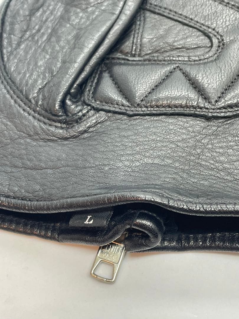 Schott/ショット/ZIP LEATHER GLOVE/ジップレザーグローブ