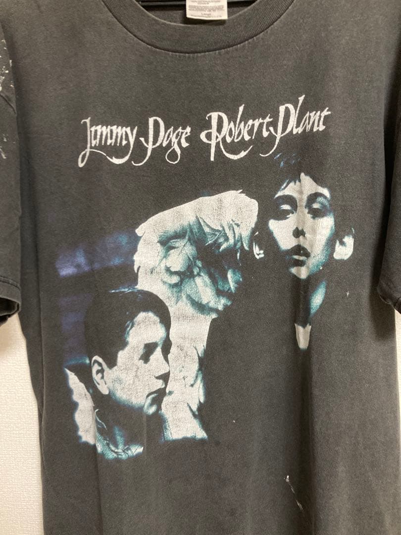 雰囲気◎Jimmy Page Robert Plant Tシャツ L 1998