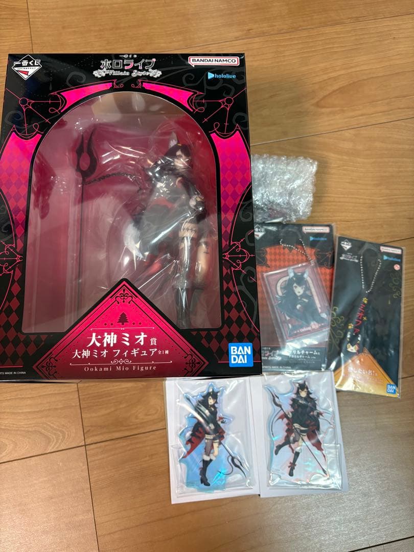 一番くじ　ホロライブ　大神ミオ　フィギュア　ちょこのっこ　他