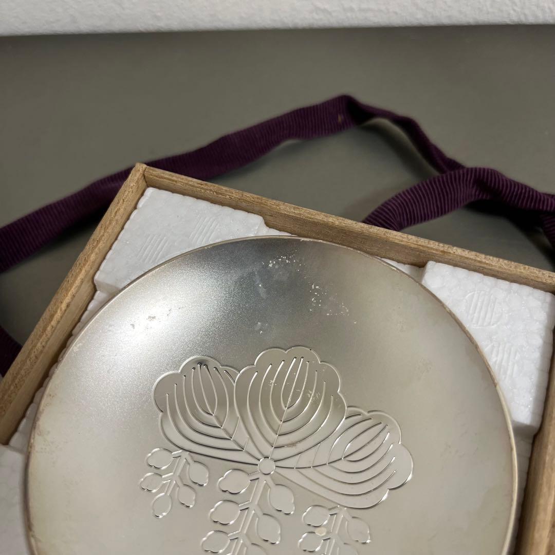 【純銀】66g 造幣局製 1000 刻印入り 銀杯 SILVER 銀盃