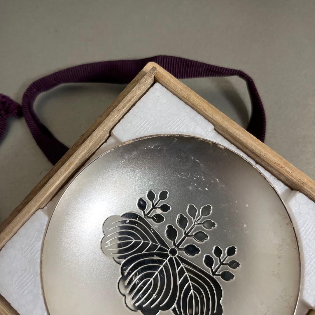 【純銀】66g 造幣局製 1000 刻印入り 銀杯 SILVER 銀盃