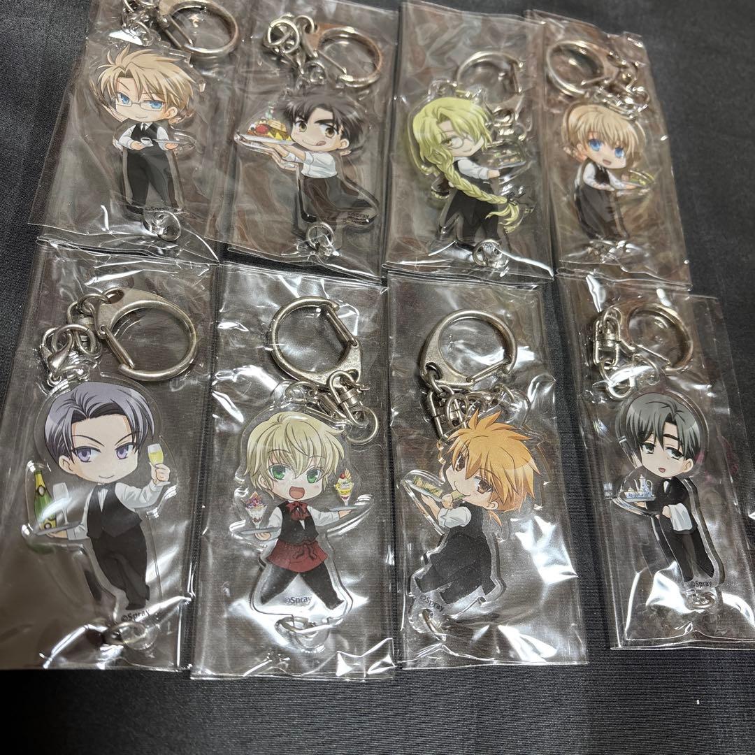 希少 鬼畜眼鏡 C91 アクリルキーホルダー 8種セット