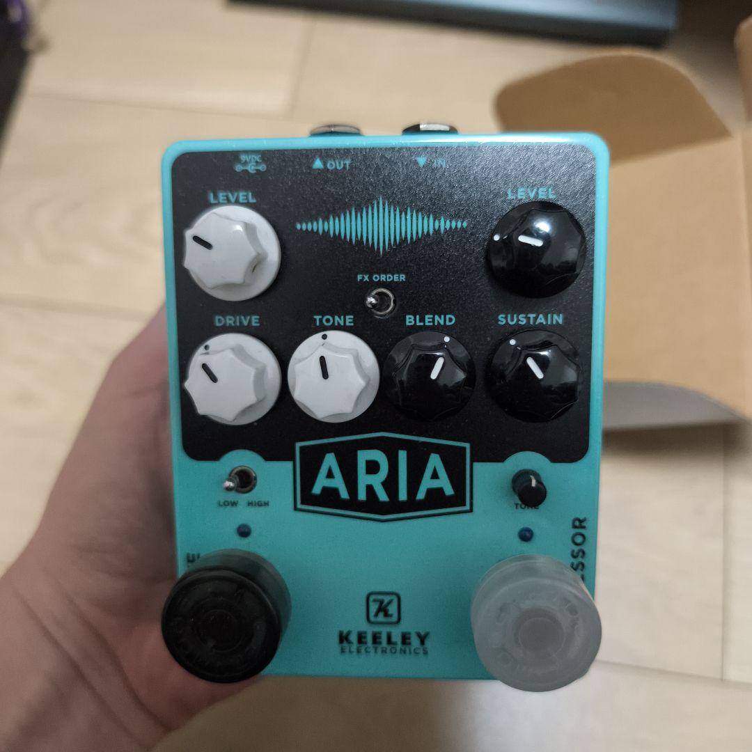 Keeley ARIA コンプレッサー・オーバードライブ
