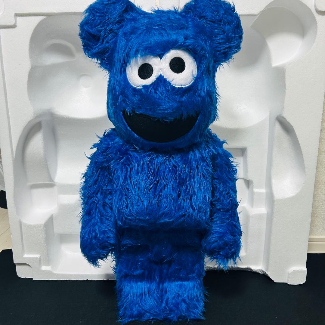 BE@RBRICK セサミストリート ベアブリック クッキーモンスター1000%