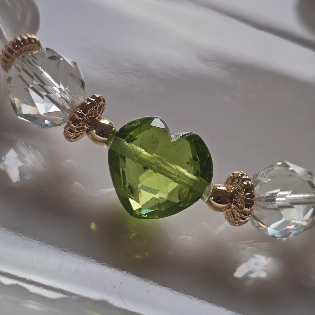 専用です♡新作♡極♡宝石質ペリドット♡ 水ブレス