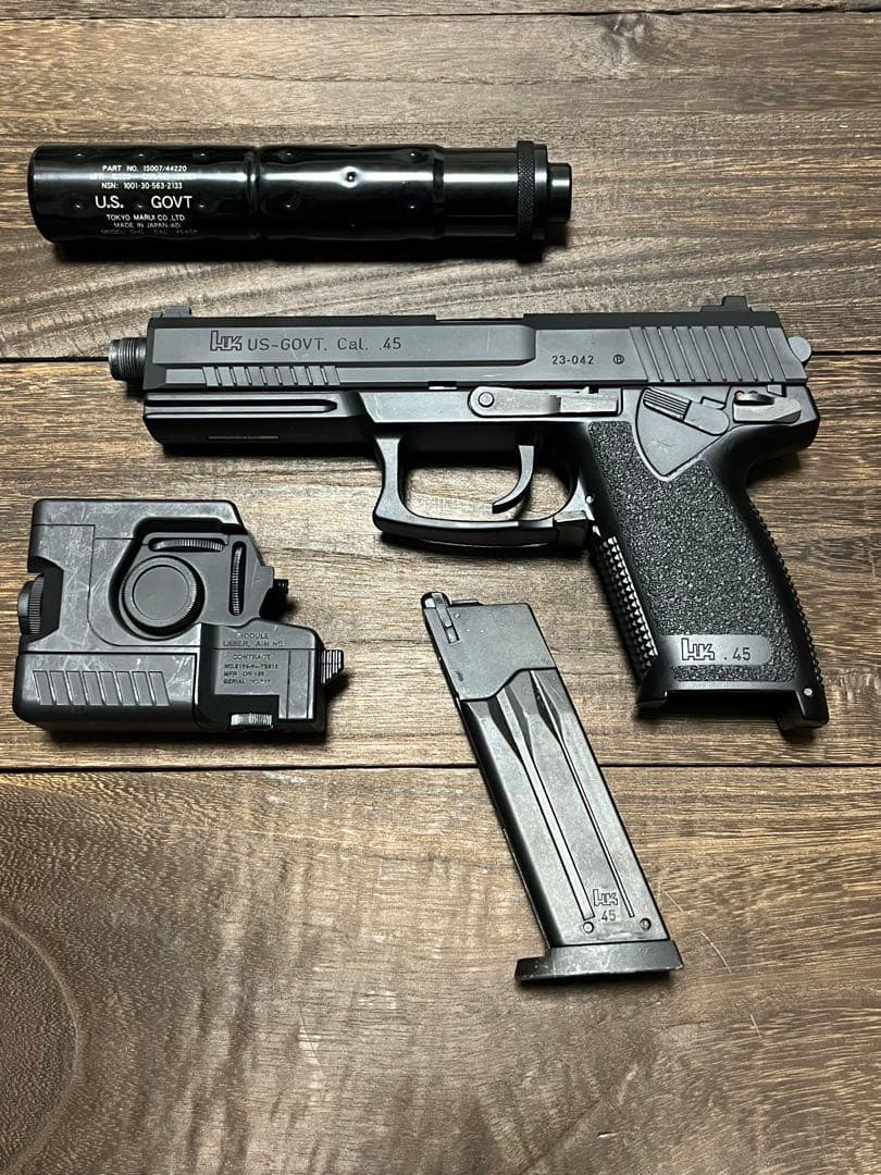 ソーコム Mk23 固定スライドガスガン 東京マルイ エアガン