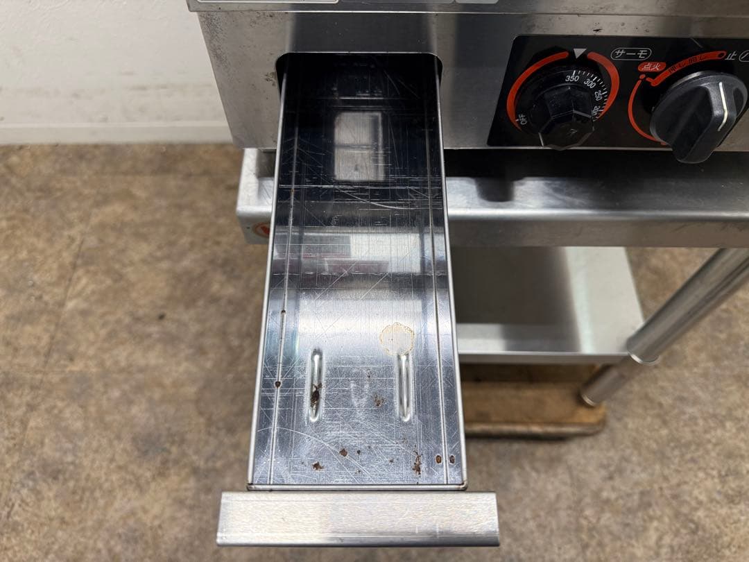 マルゼン　グリドル　鉄板　作業台セット　都市ガス　飲食店　MGG-046TB