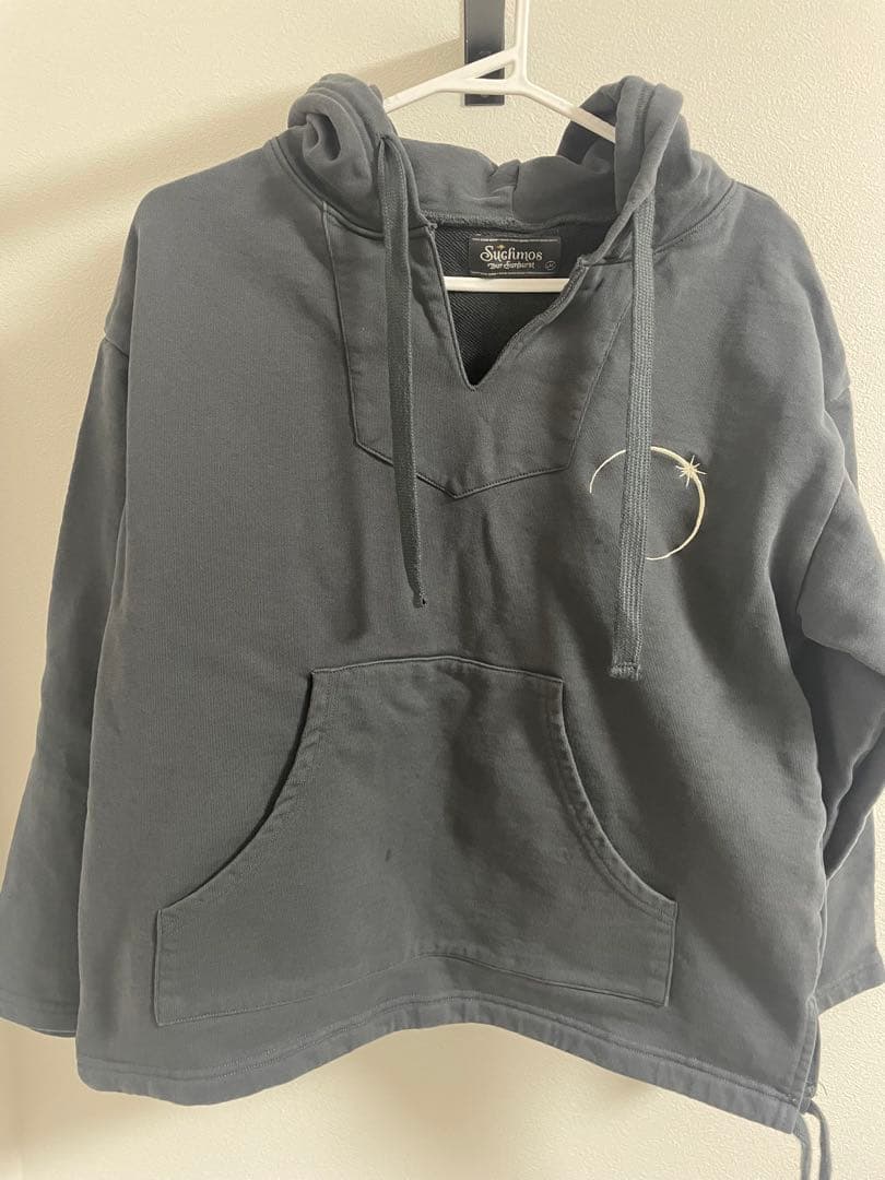 Suchmos Tour Sunburst グレー パーカー