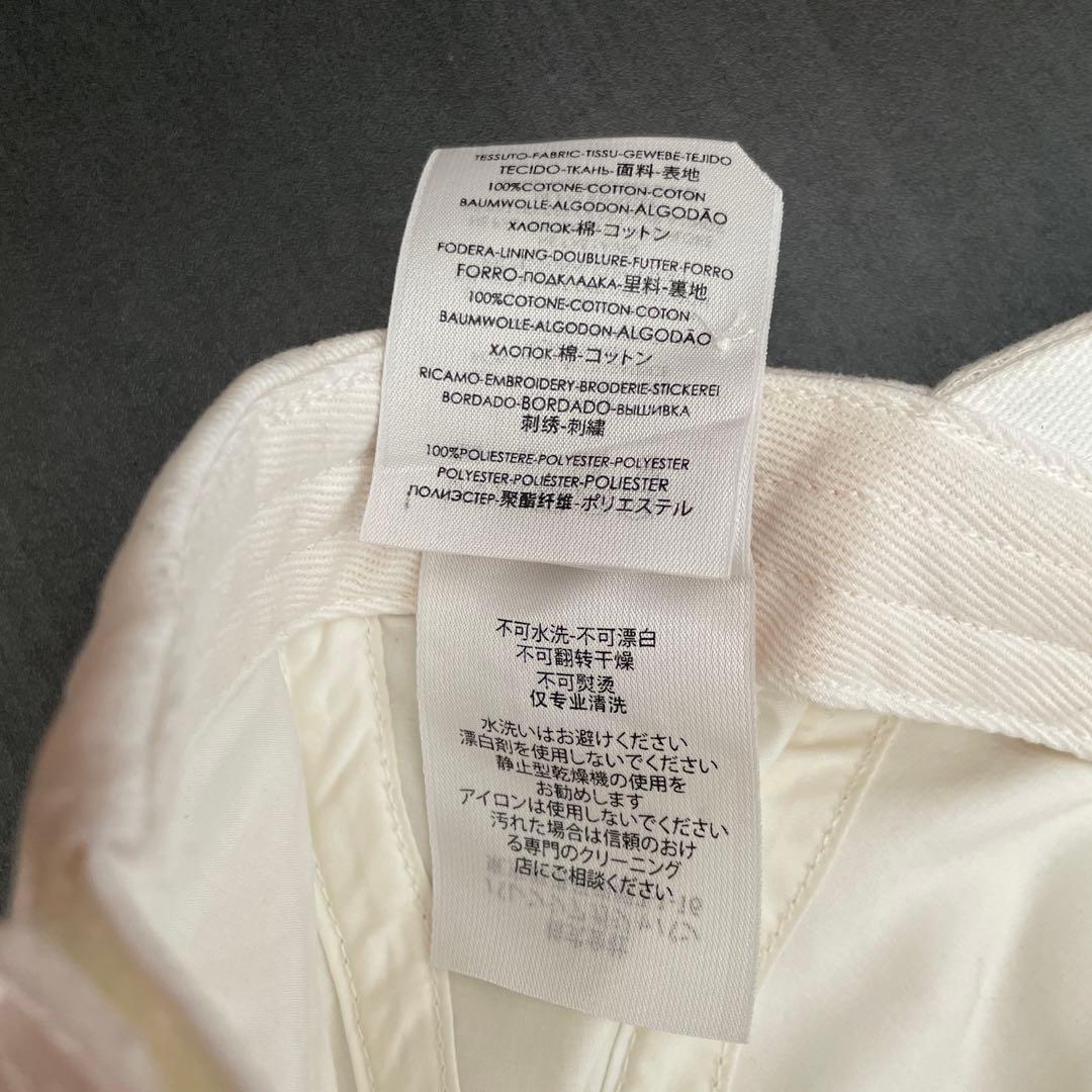 BALENCIAGA バレンシアガ キャップ ホワイト キッズL 正規品