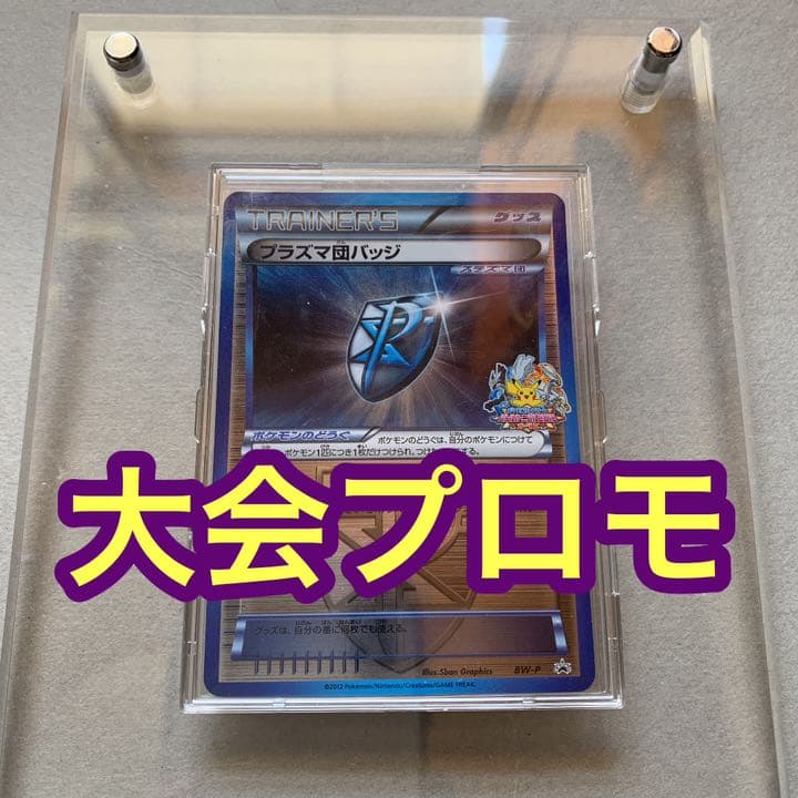 バトルカーニバル2012オータム プラズマ団バッジ 大会プロモ