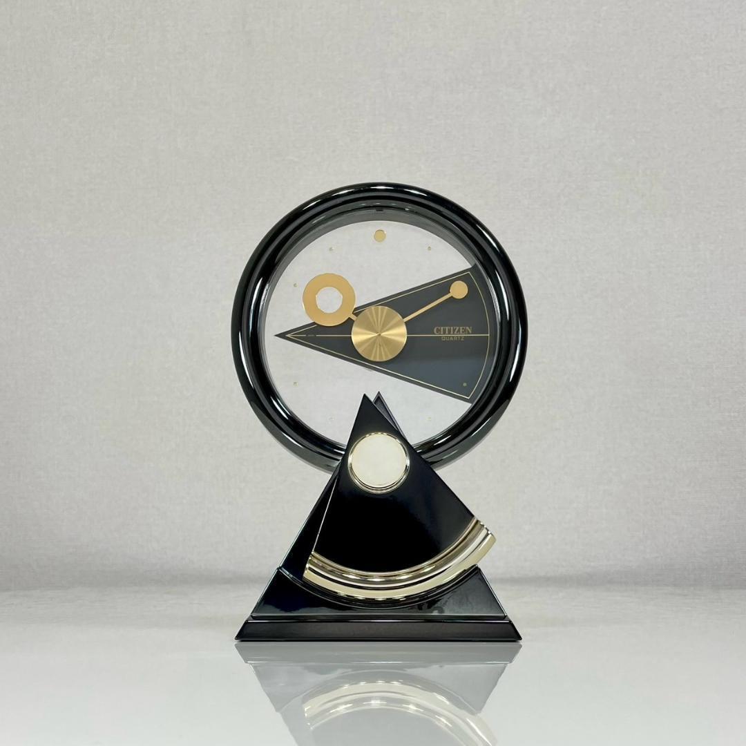 80's シチズン Citizen テーブルクロック ポストモダン 置き時計