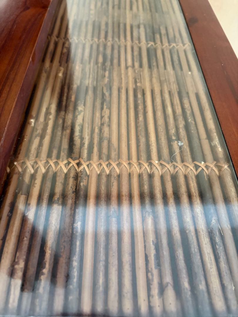 タイ産 木製ドレッサー ミラー 鏡台