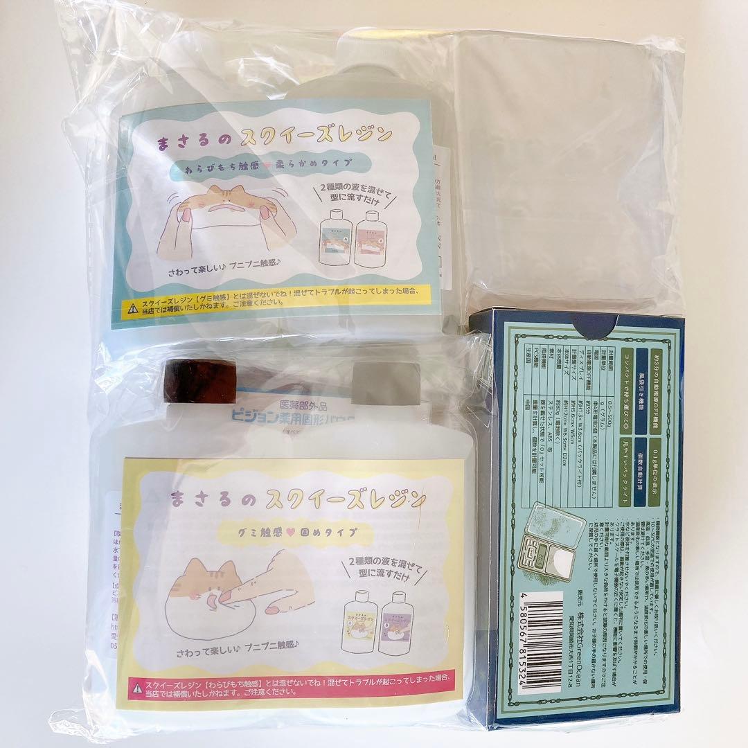 完売品【新品未使用】スクイーズレジンスターターキット　greenocean