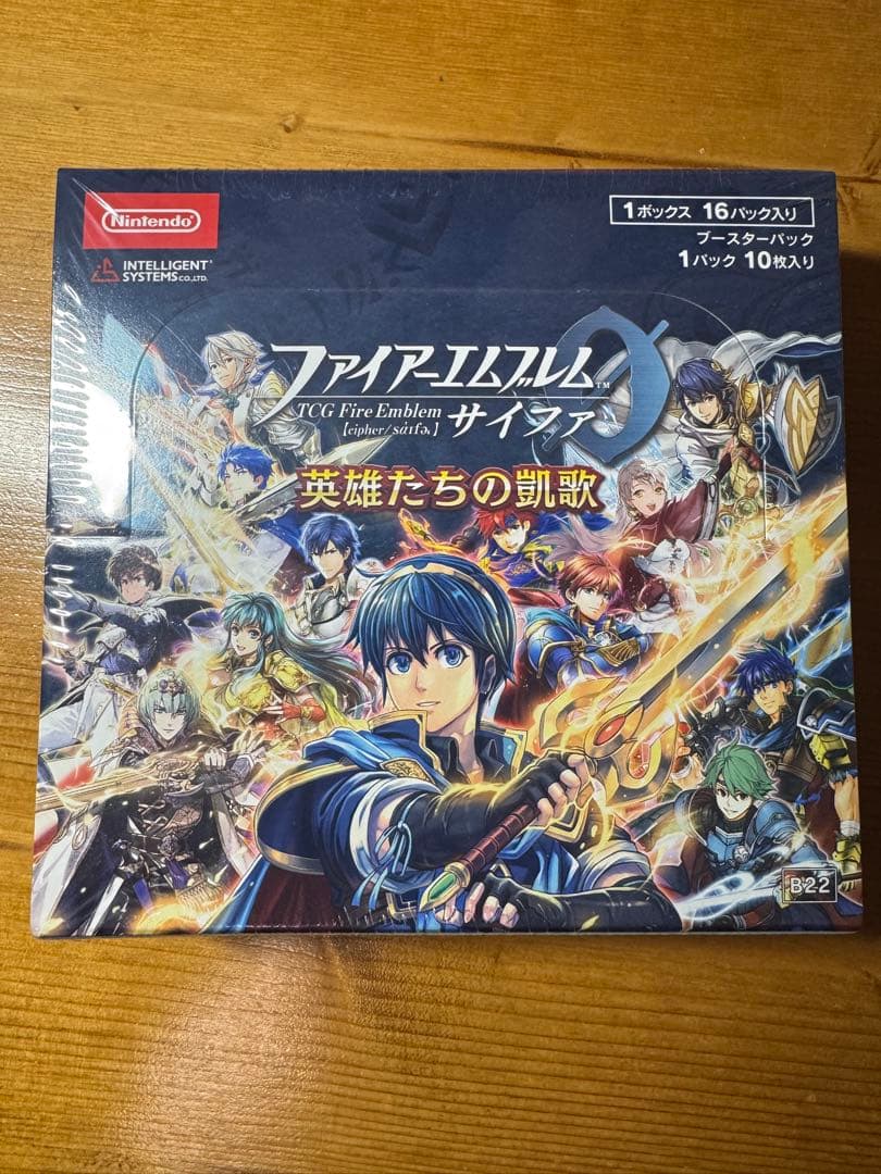 新品未開封 ファイアーエムブレム サイファ 第22弾 英雄たちの凱歌 BOX