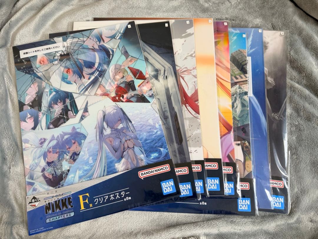 一番くじ　勝利の女神ニケ　nikke　クリアポスター全種セット