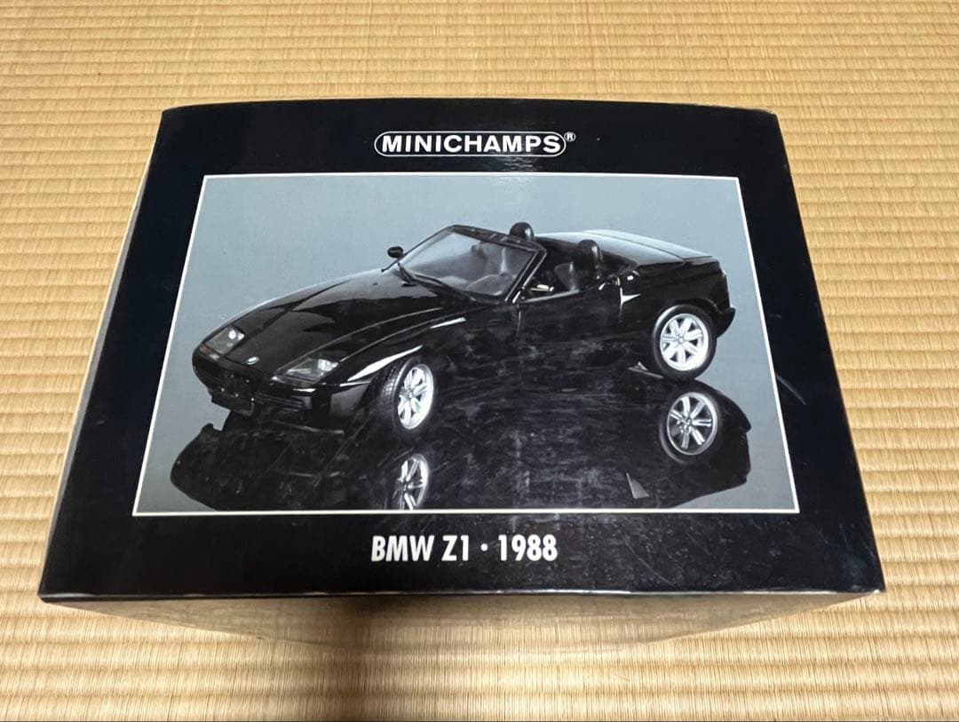 PONミニチャンプス BMW Z1 1988 ブラック autoart
