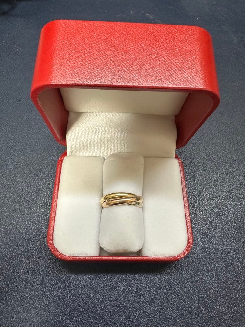 カルティエ　cartier トリニティ　クラシック　リング　60
