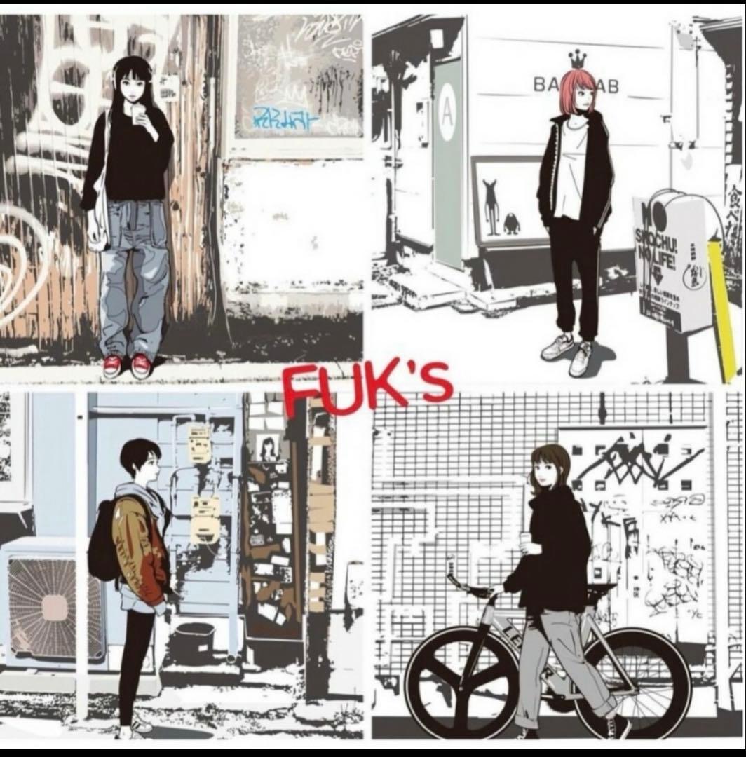 新品backsideworks FUK's ポスター　バックサイドワークス