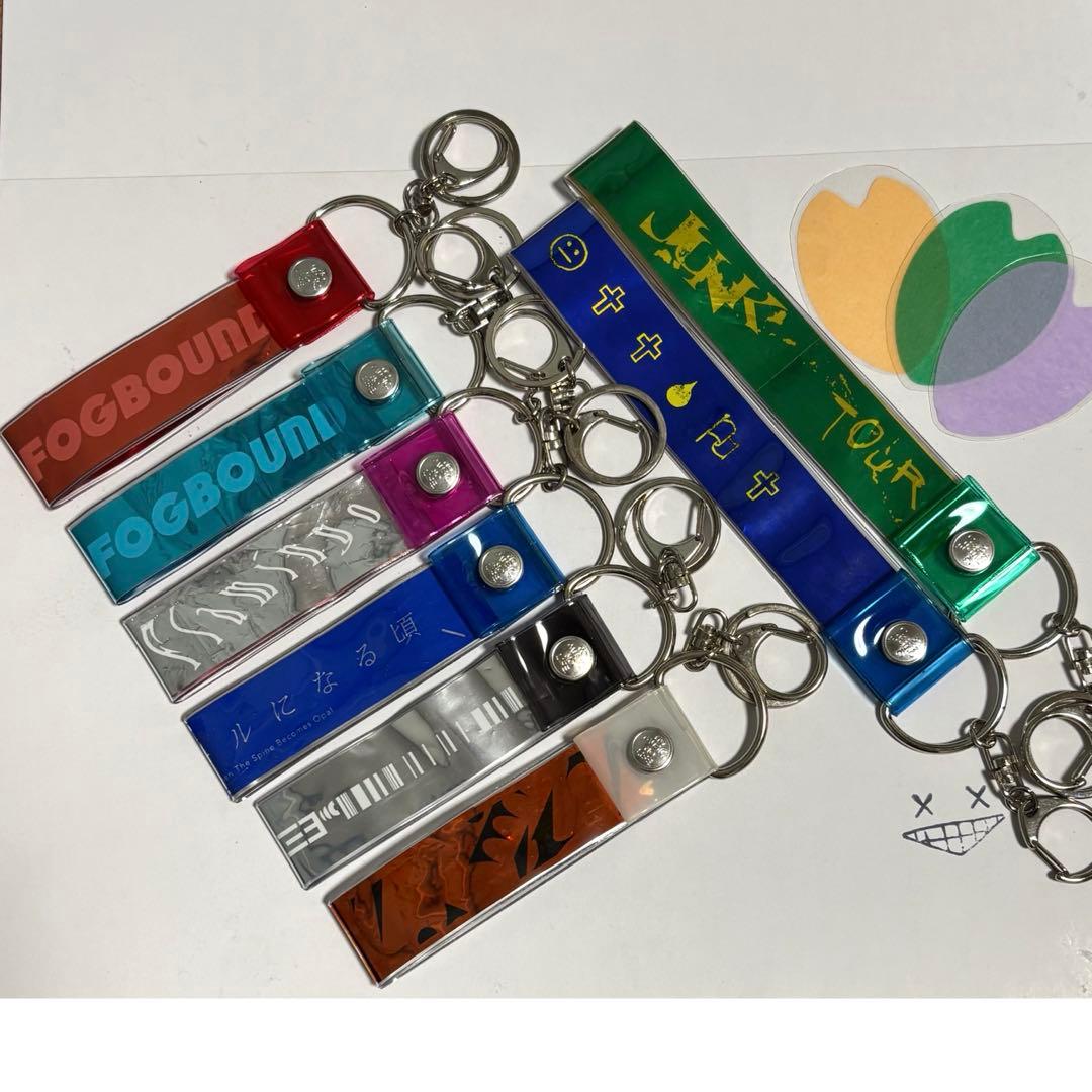 米津玄師　TOUR銀テープコンプリート　タワレコ銀テープホルダー　8点　花びら