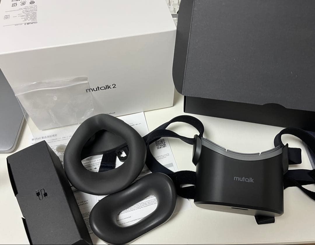 Shiftall mutalk2 消毒済み 箱あり完品