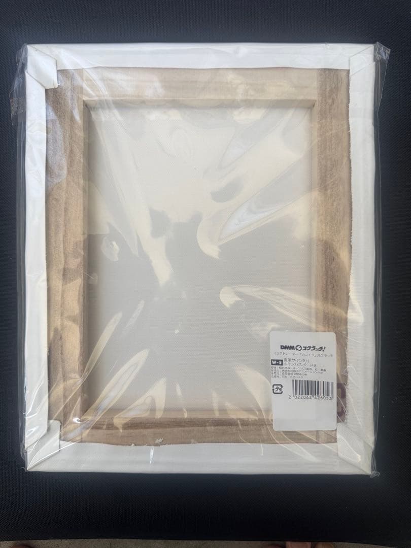 カントクdmmスクラッチ Wチャンス直筆サイン入りキャンバスボード　なぎさ