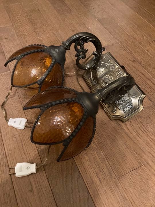 ヴィンテージ　アメリカ　壁掛け　ライト　照明い