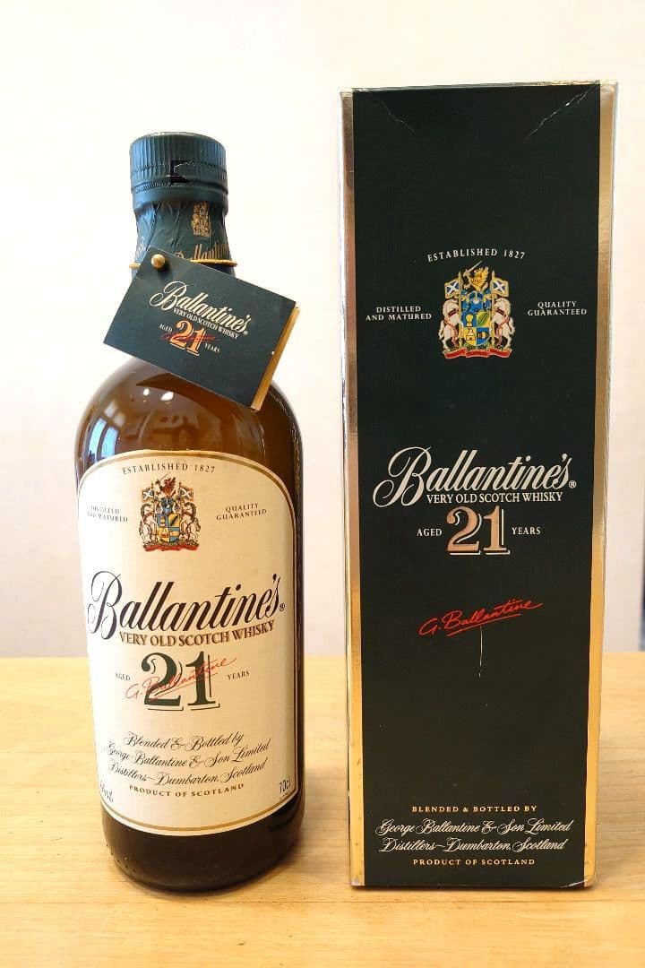 カ*※様 Ballantine's 21年 スコッチウイスキー 箱入り