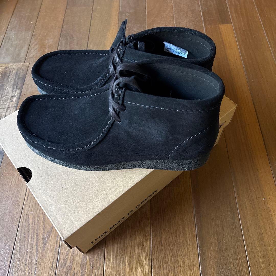 Clarks クラークス ワラビー　WALLABEE EVO BT 26cm 黒