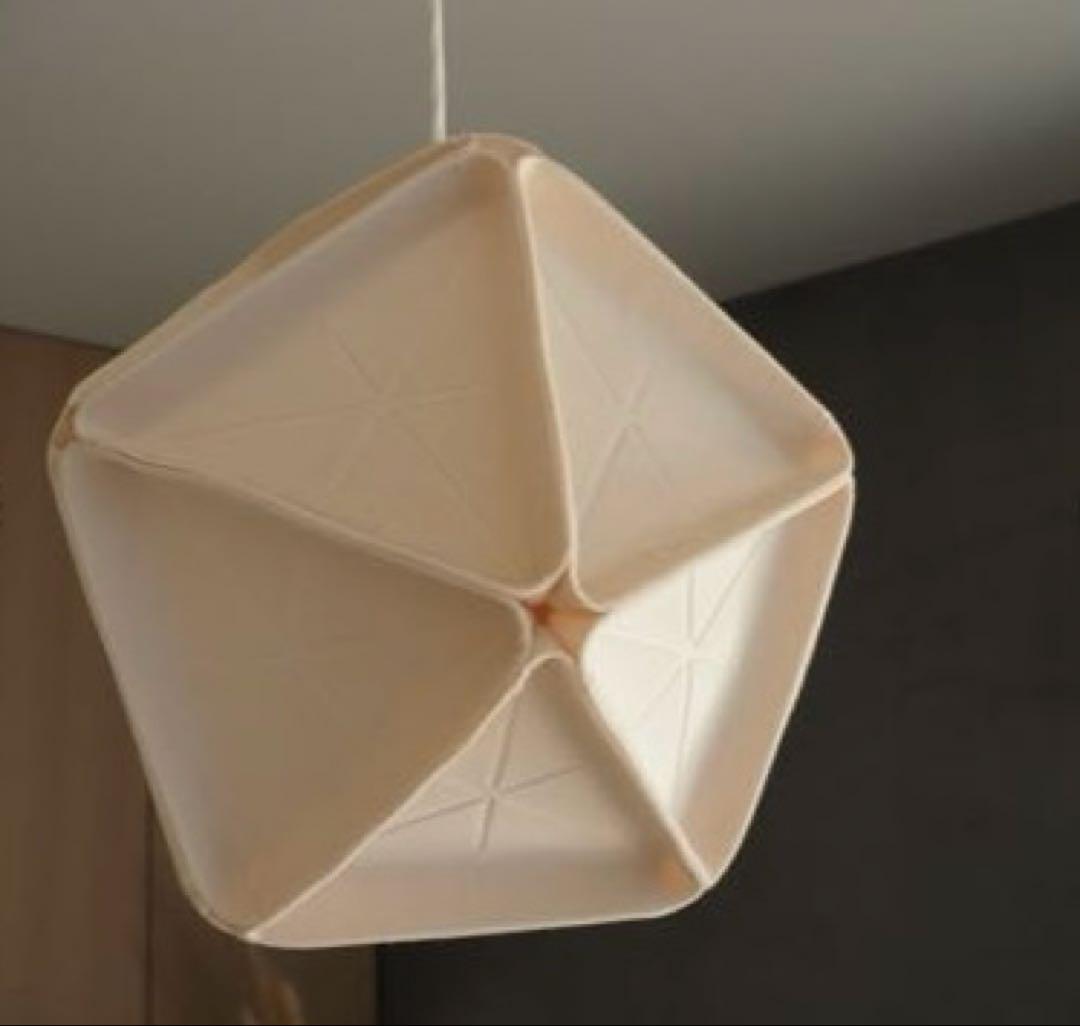 最終お値下げ‼️ICOSA Lamp ベージュ ペンダントランプ　北欧ライト