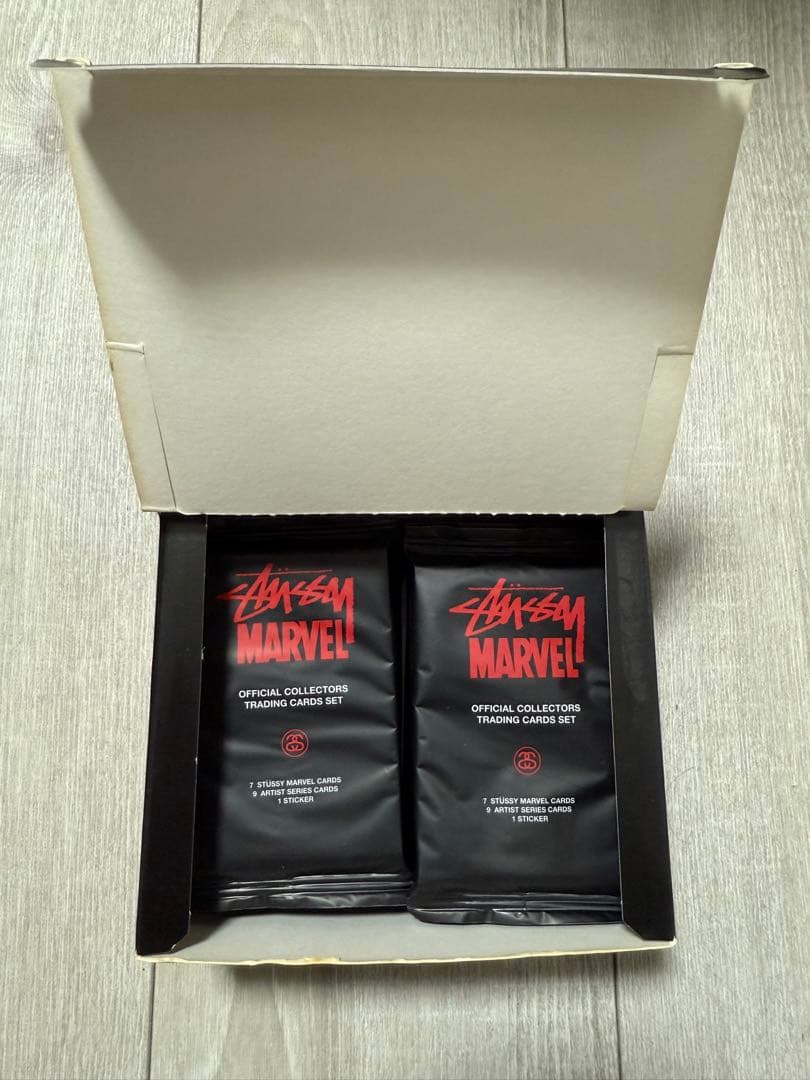 STUSSY x MARVEL 新品未開封1パック