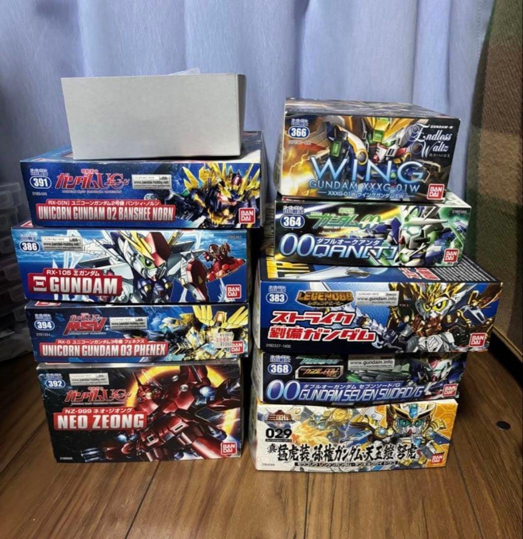 ガンプラ　BB戦士10点