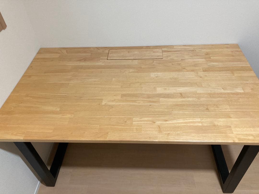 【KANADEMONO】THE TABLE/ラバーウッド ナチュラル　限定値引中