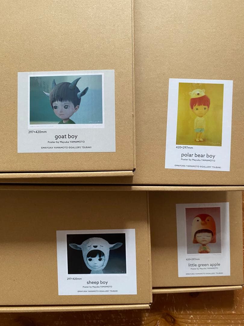 山本麻友香 ポスター 4種セット