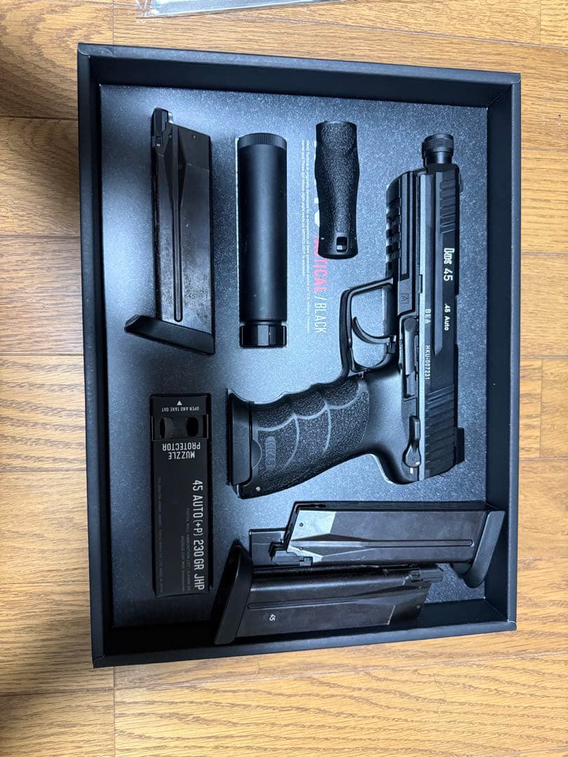 東京マルイ　HK45 ガスガン マガジン4本　動作確認済み