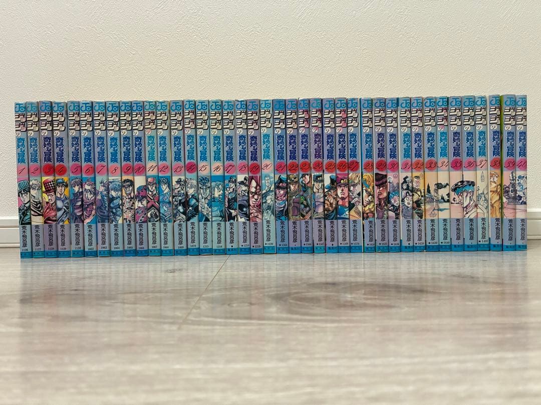 【値下げ中】ジョジョの奇妙な冒険（1～80巻）＋おまけ付／荒木飛呂彦