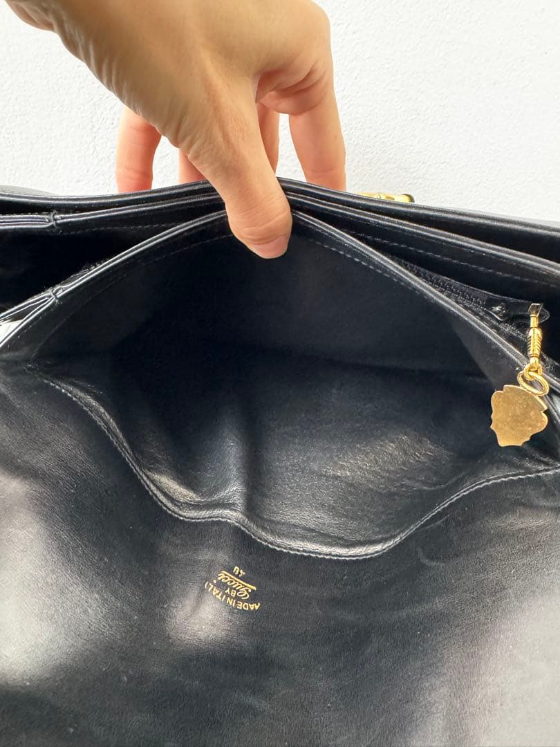 GUCCI　ハンドバッグ　ワンショルダー　ホースビット