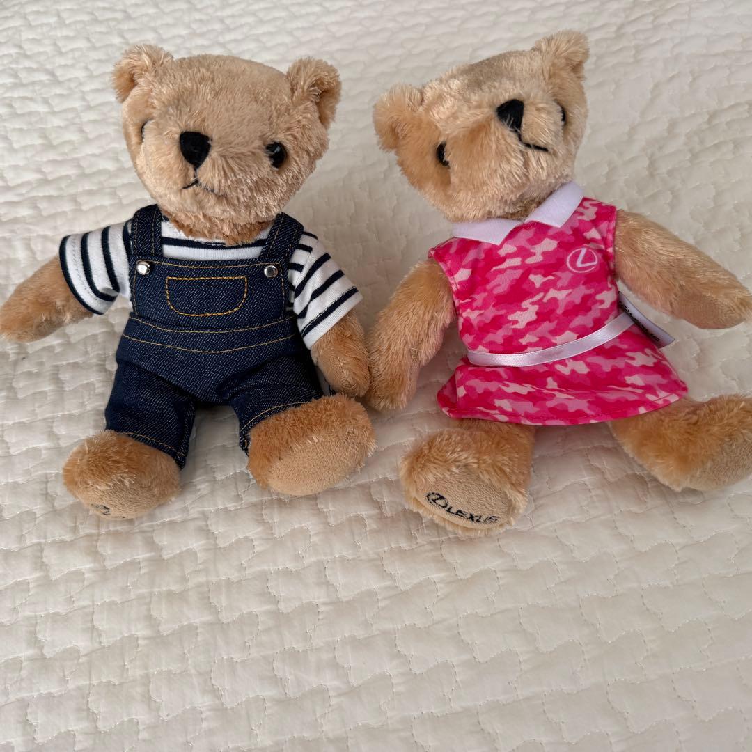 レクサス テディベア 2体セット