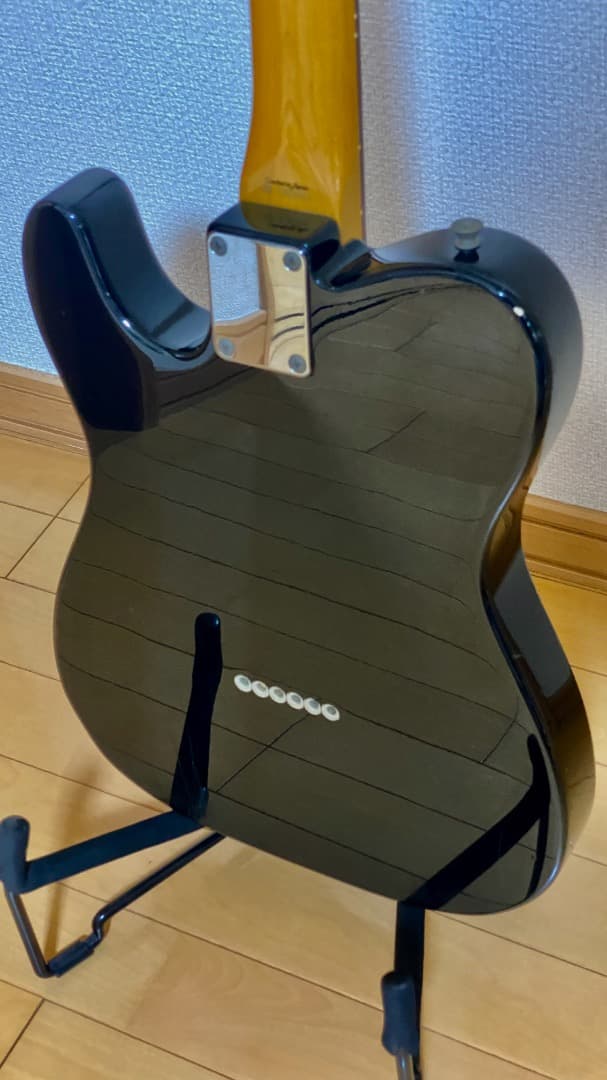 Fender Japan フェンダー テレキャスター 黒 PLEK パーツ新品