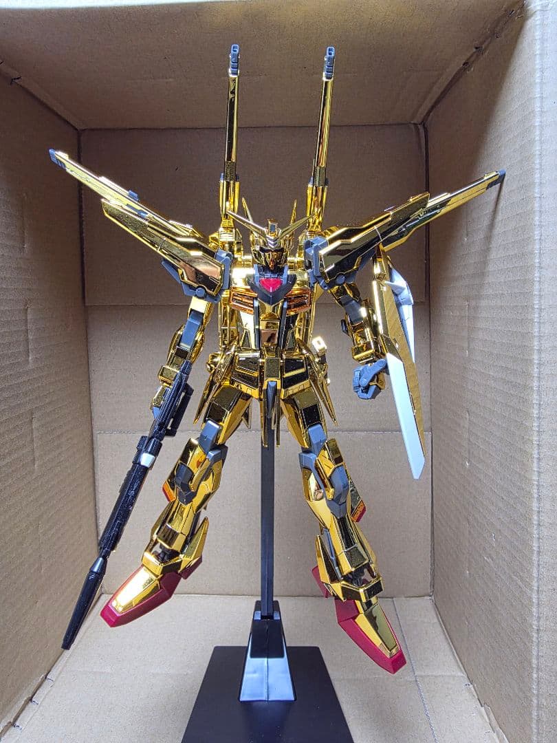 【素組組立済完成品】FFFさまご希望MGエールストライクRM&1/100アカツキ