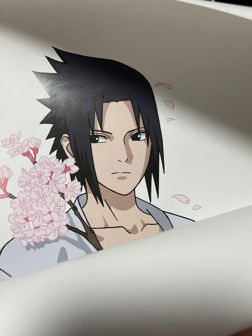 NARUTO 疾風伝 アニメジャパン　ポスター　サスケ