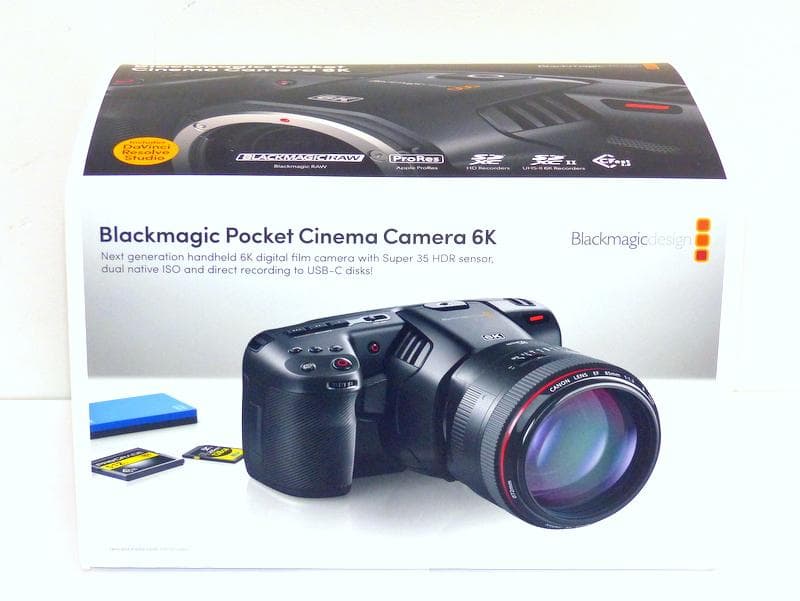 新同 ブラックマジックデザイン BMPCC6K　スモールリグ EFマウント