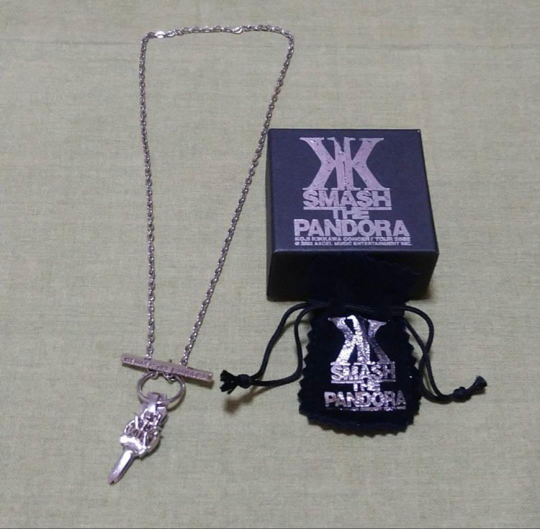 吉川晃司2002年ライブグッズ　シルバーアクセサリー