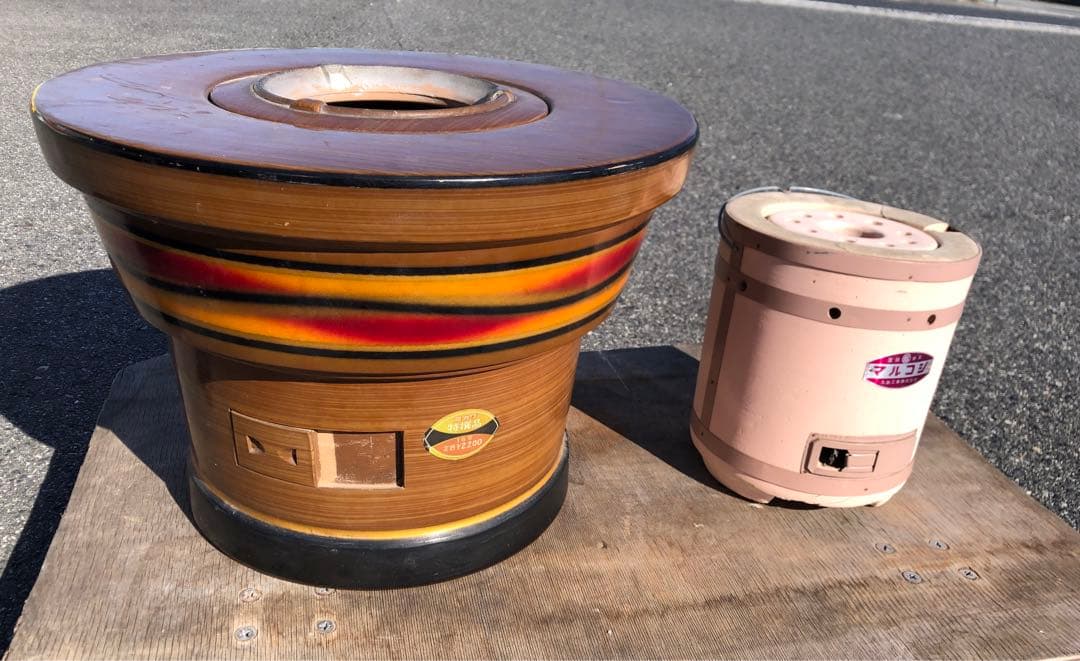 中古　昔ながらの♪　火鉢　練炭鉢　七輪　練炭コンロ　ミカワ特選品　16号