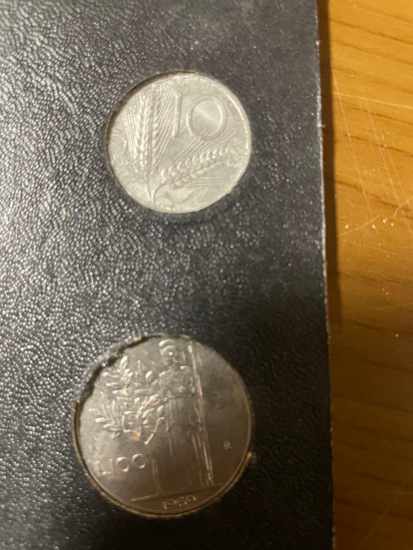 1969年/イタリア共和国5枚セット/未流通非常に希少/フォルダー入り