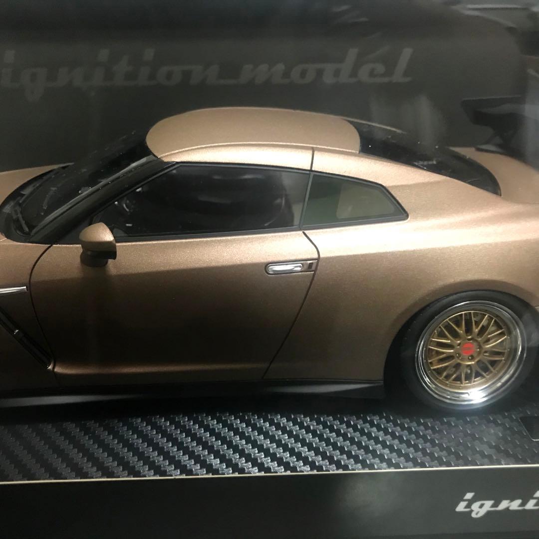 イグニッションモデル 1/18 日産 GT-R (R35) マットブラウン