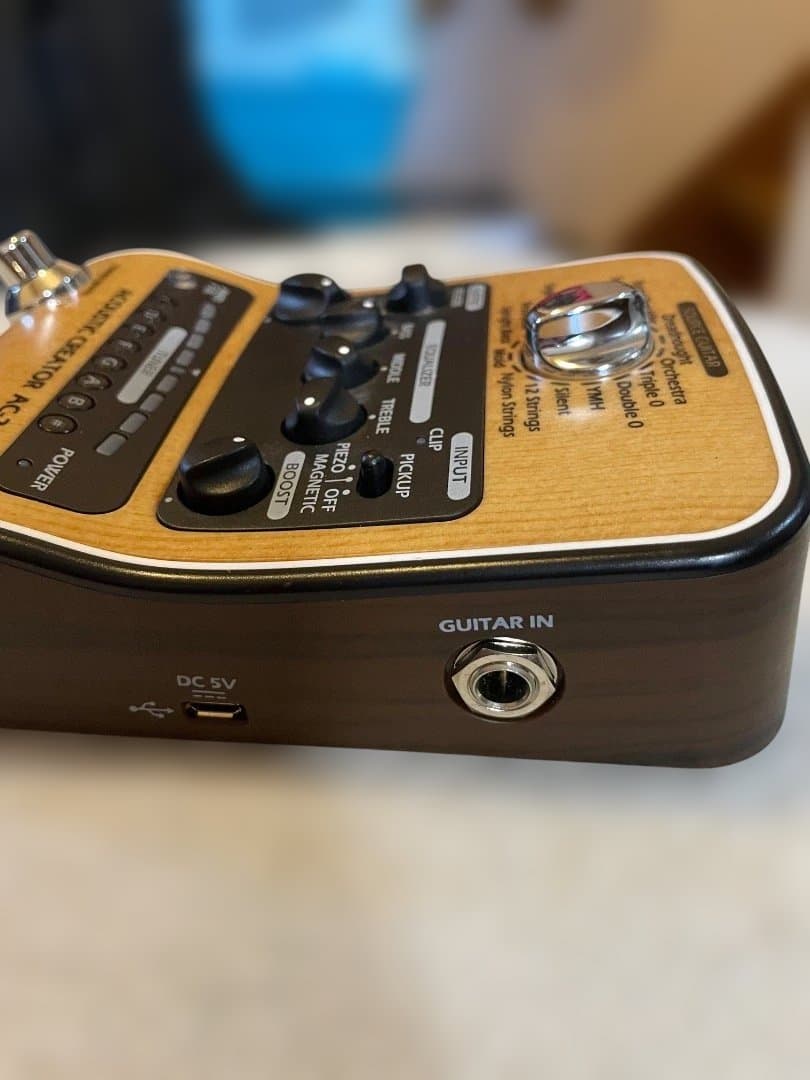 ZOOM AC-2 アコースティックエフェクター