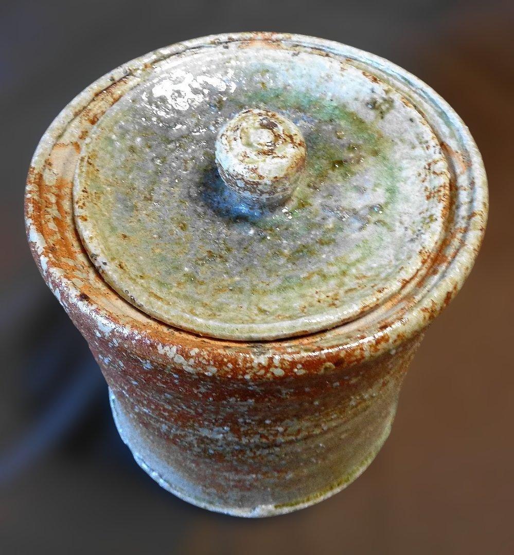 信楽焼 　岩瀬健一　水指