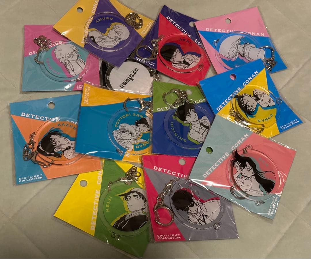 名探偵コナン コナン探偵社 アクリルキーホルダー 12種コンプリートセット