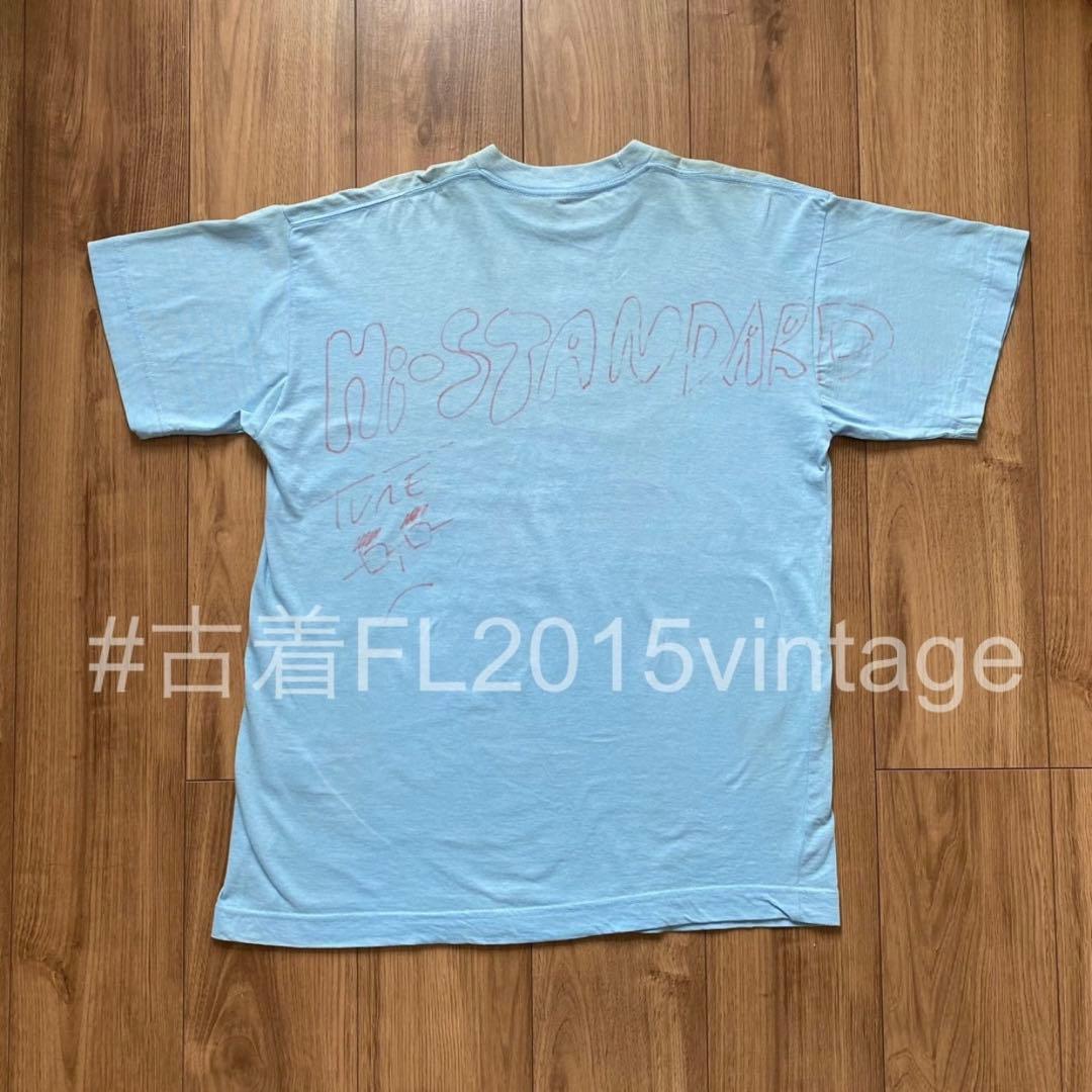 【激レア】 hi-standard 3人サイン入り growing up Tee